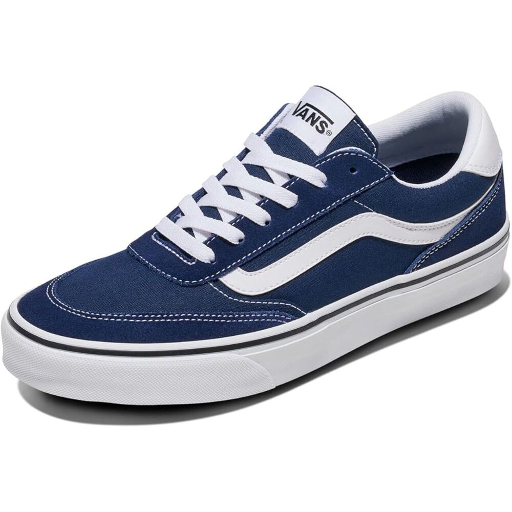 Men's  Dress Blues Closed Toe Lace-up Rubber Sole Slip Resistant Sneakers